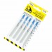 5pc, 75mm x 8 TPI Fast Cut Jigsaw Blades For Steel (T127D)